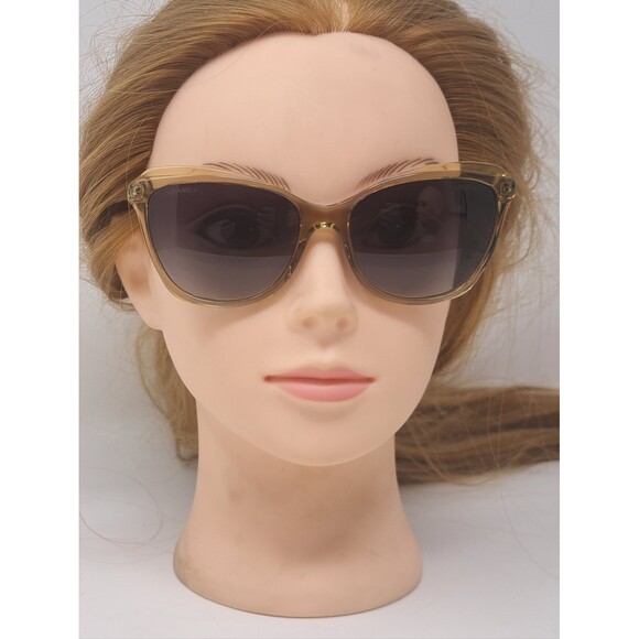CHANEL Women\'s Sunglasses Italy Cateye Dark Tint 5384 1628/S6 55-16-140 main image 4